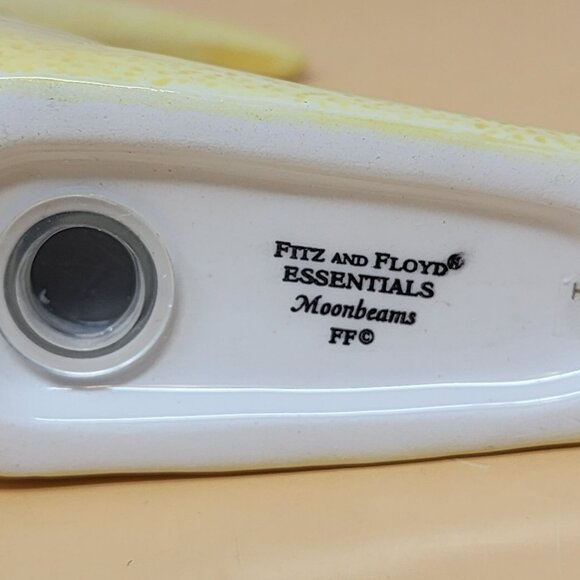 Fitz And Floyd Moon Beams Angel & Crescent Moon Salt & Pepper Shaker Set - Picture 10 of 12